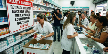 Cremes para a pele são recolhidos