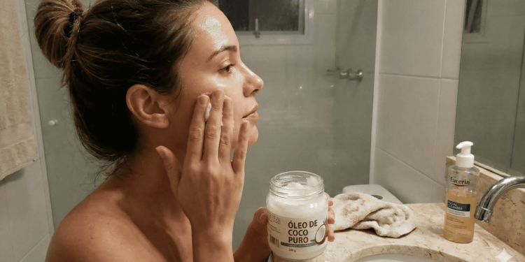 O double cleansing é uma forma de limpar o rosto em duas etapas: primeiro com algo à base de óleo