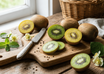 Intestino preguiçoso? Veja como as fibras do kiwi transformam sua digestão e o seu humor