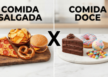 O que significa preferir coisas salgadas ao invés de doce, segundo a psicologia