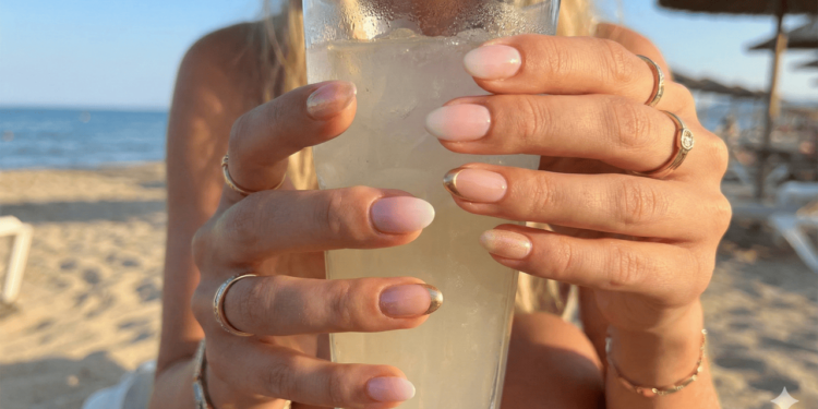Ao invés de cores muito marcantes em todas as unhas, o foco agora está em acabamentos inteligentes