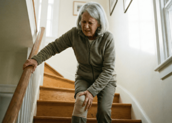 Dor no joelho ao subir escadas? Veja como proteger suas articulações e recuperar a mobilidade