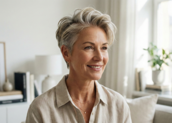 O cabelo curto virou escolha frequente após os 60