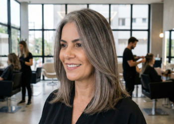 Hair melting deixa o grisalho mais bonito e fácil de manter