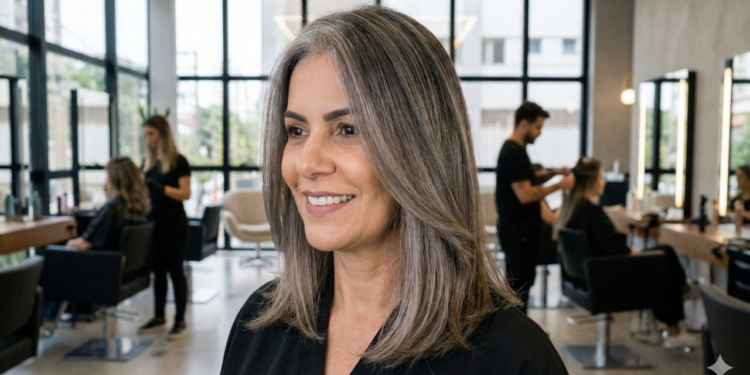 Hair melting deixa o grisalho mais bonito e fácil de manter