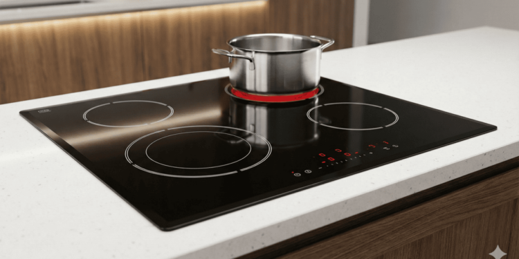 Na prática, o disco atua como um intermediário entre o cooktop e panelas que não são ferromagnéticas