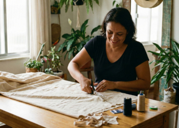 Lençóis velhos podem virar itens úteis e sustentáveis em casa