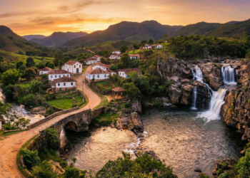 O vilarejo mineiro onde o tempo parece ter parado