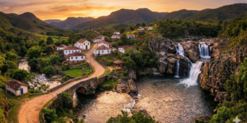 O vilarejo mineiro onde o tempo parece ter parado