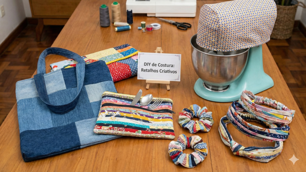 O organizador de tecido é a solução prática para cozinha pequena