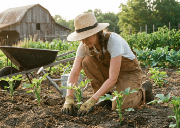 Como plantar quiabo em vasos fundos e colher bem mesmo em espaços pequenos