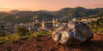 A cidade mineira próxima de Belo Horizonte onde toneladas de ferro convivem com os versos mais famosos do Brasil