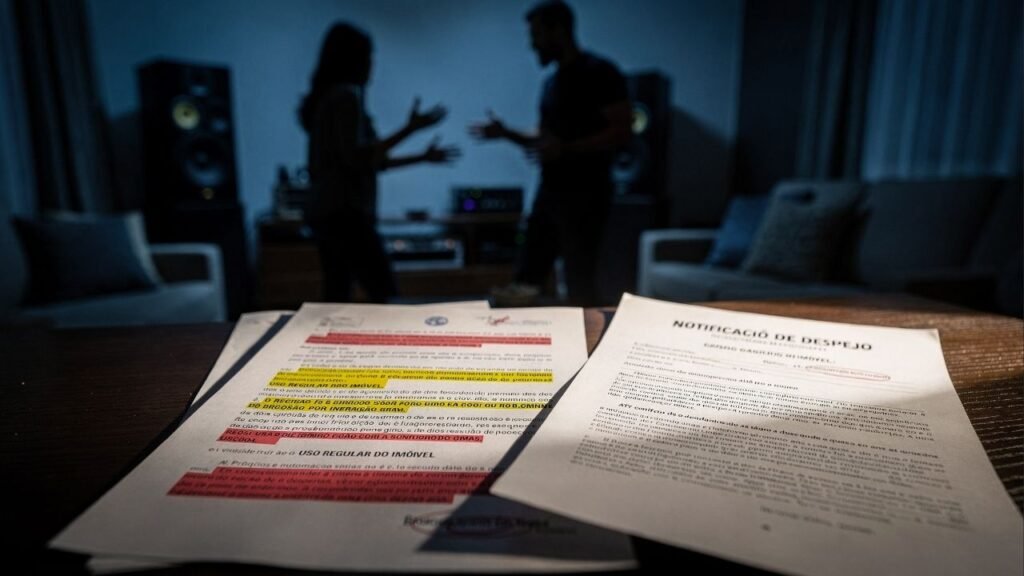 Inquilino que insiste em barulho excessivo pode perder o apartamento e ainda pagar multa pesada ao proprietário