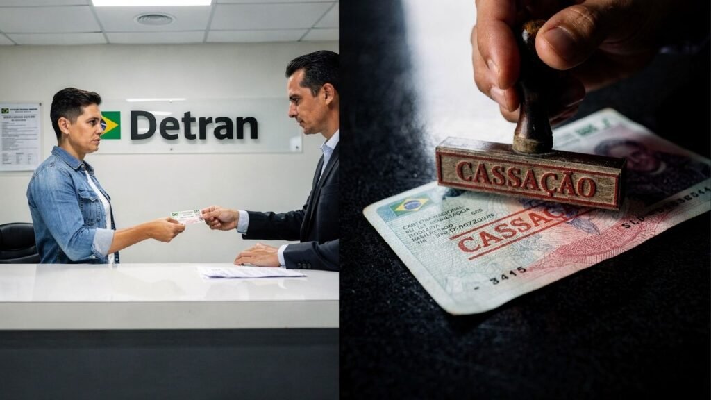 Motoristas atentos: a regra pouco conhecida que pode fazer você perder a CNH mesmo estando “regular”