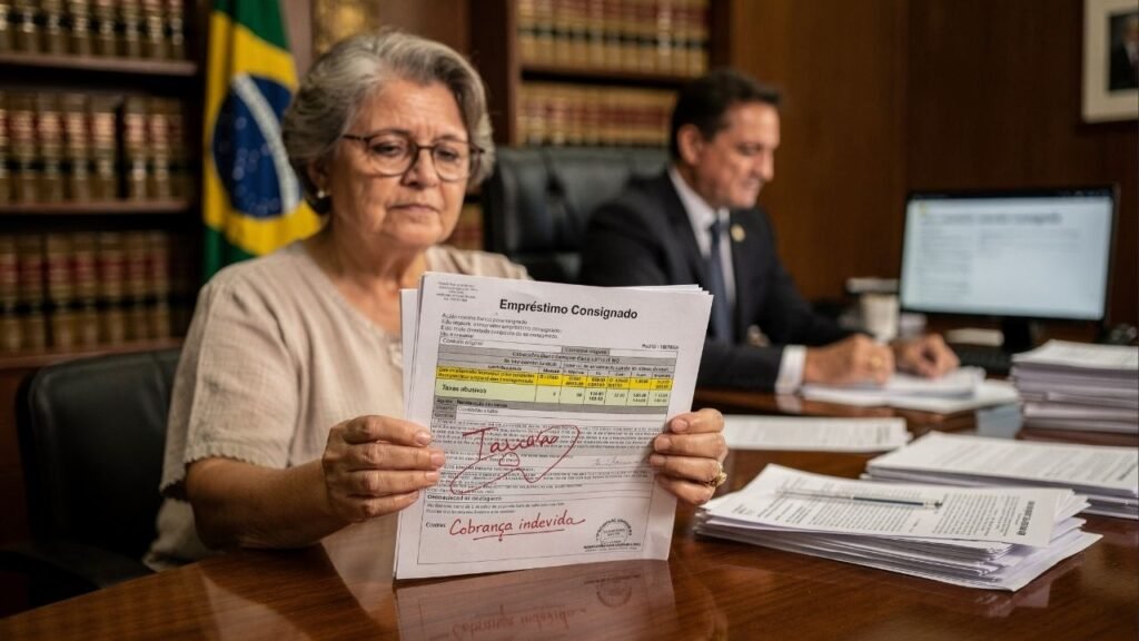 Aposentada descobre empréstimos que nunca contratou e Justiça impõe indenização, devolução e multa ao banco