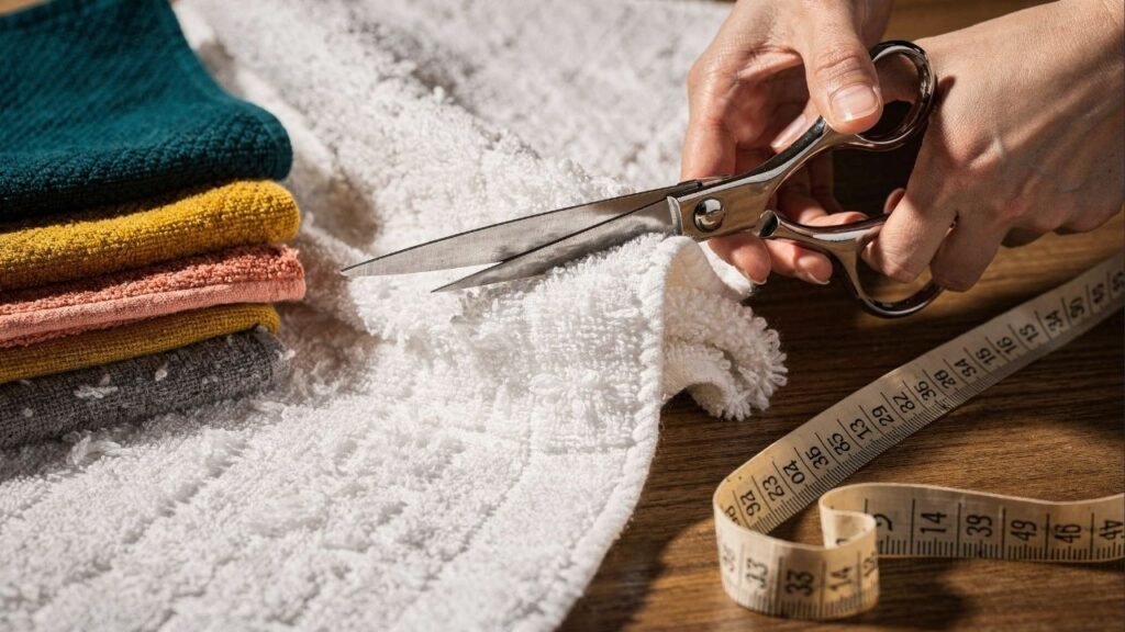 Projeto simples de costura para iniciantes: como fazer pano de prato absorvente e durável com poucos materiais