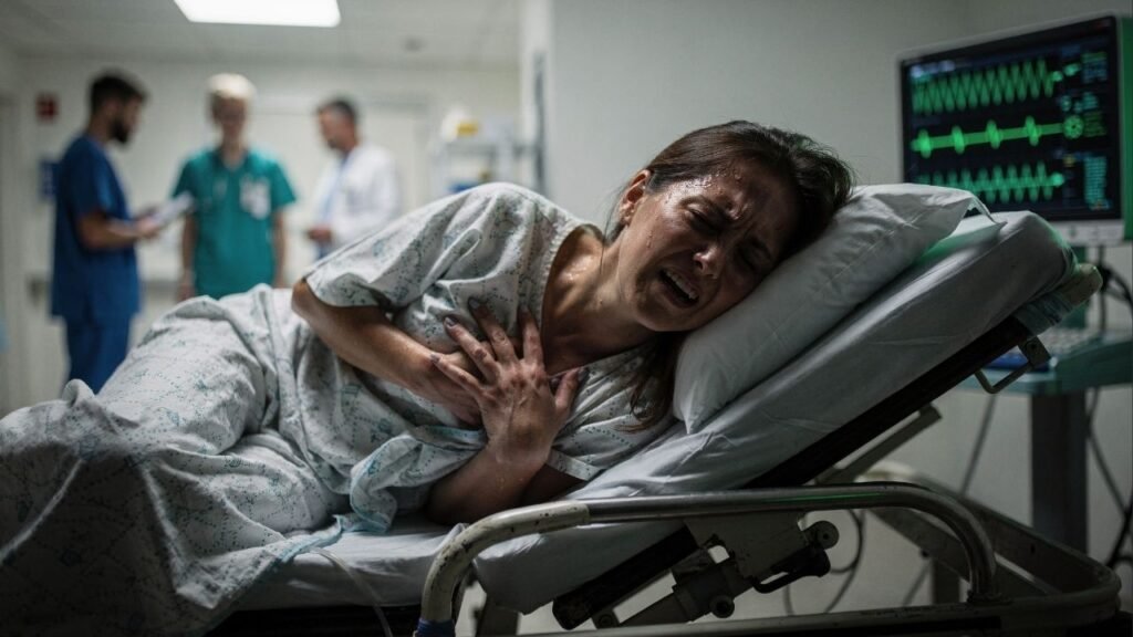 Família recebe R$ 950 mil de indenização após mulher sofrer parada cardíaca na emergência e ficar 73 minutos sem atendimento