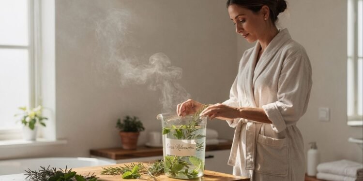 Este banho com ervas alivia dores, renova a energia e está conquistando quem vive estressado