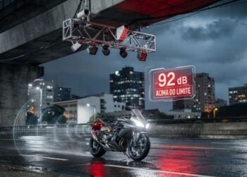 Projeto prevê radar que flagra barulho excessivo em escapamentos de veículos em viadutos e pode gerar multa e pontos na CNH