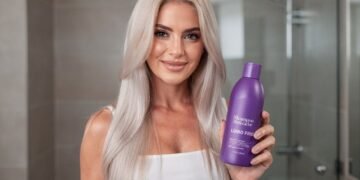 Seu loiro está amarelando mesmo cuidando? O erro pode estar no uso do shampoo roxo e muita gente faz do jeito errado