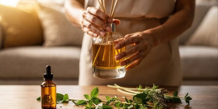 Como fazer difusor de aromas de bambu simples e econômico para deixar a casa aconchegante e perfumada