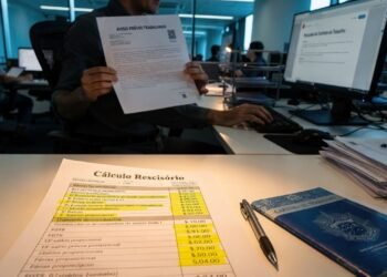 Como o aviso prévio trabalhado impacta diretamente o cálculo do seu FGTS, férias e 13º salário proporcional