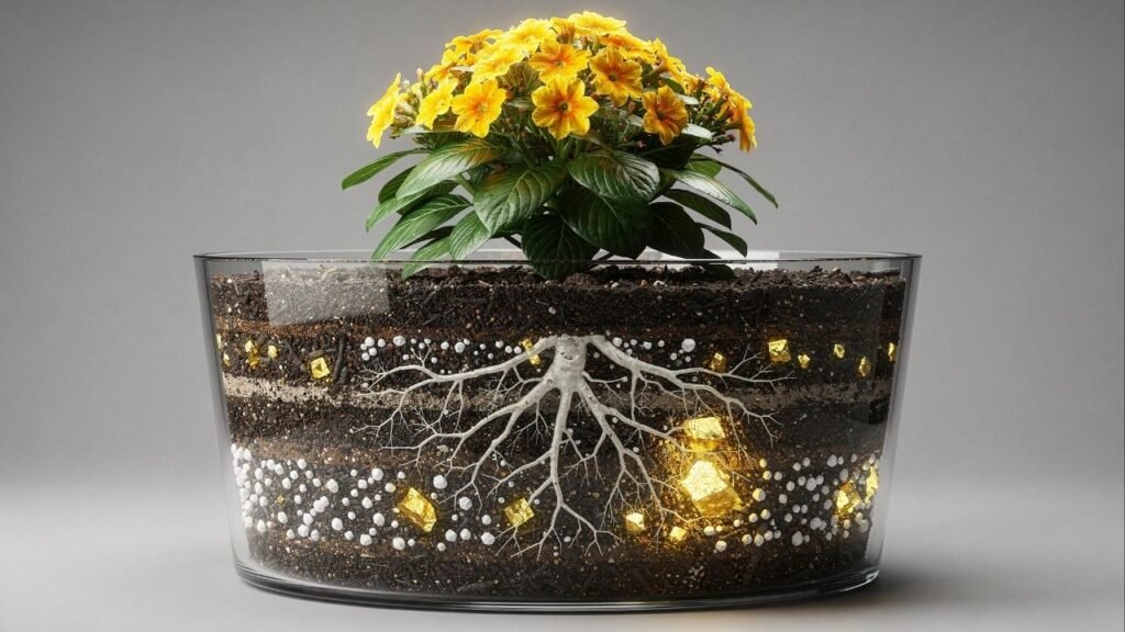 A combinação que transforma plantas fracas em vasinhos cheios de flores e folhas vigorosas