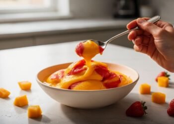 Transforme frutas congeladas em um delicioso sorbet sem açúcar para refrescar o corpo sem sair da dieta