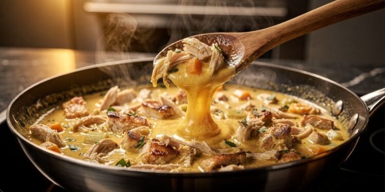 Como fazer um fricassê de frango maravilhoso para surpreender a todos no almoço de família