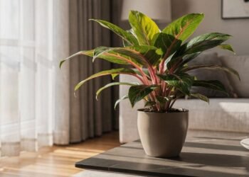 A sua Aglaonema já foi linda, mas agora está opaca e torta? Um detalhe na iluminação pode estar sabotando tudo e você nem percebeu