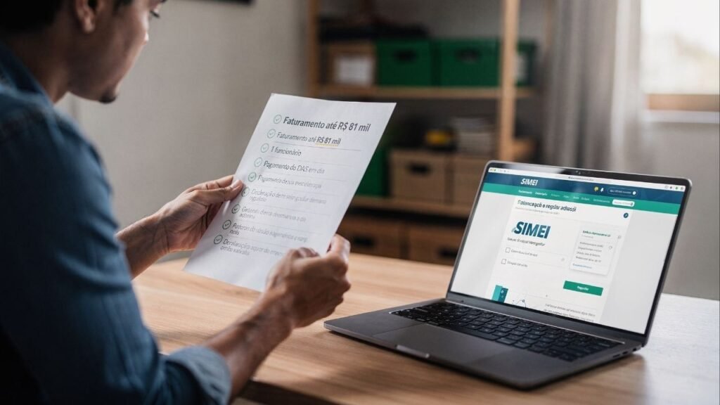 Receita Federal pode desenquadrar o MEI por faturamento excessivo, CNAE irregular ou participação em outra empresa