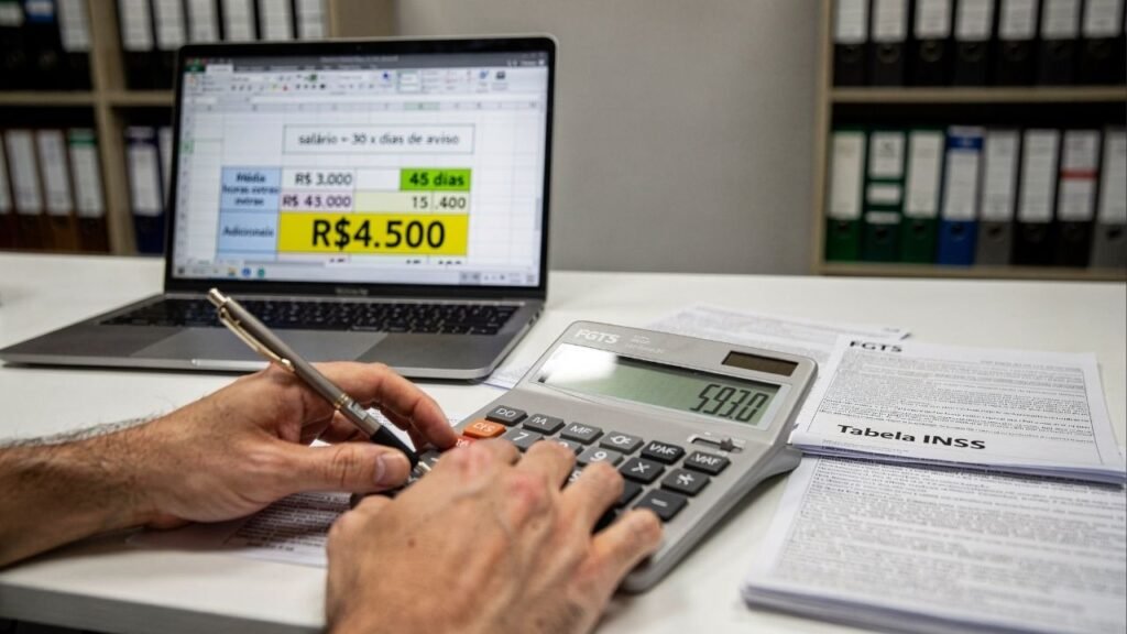 Como o aviso prévio trabalhado impacta diretamente o cálculo do seu FGTS, férias e 13º salário proporcional