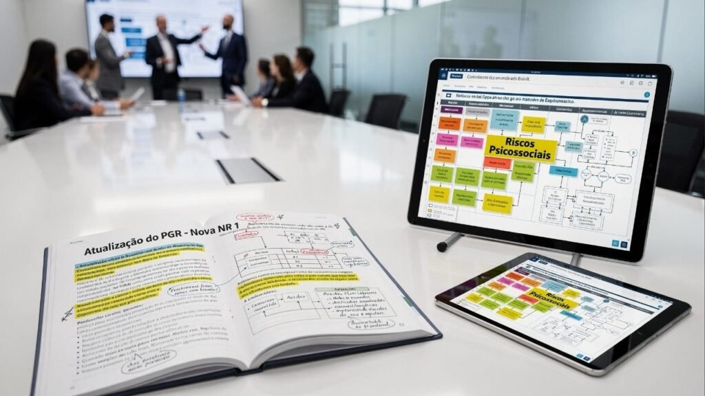 Nova NR 1 pode gerar multas e ações trabalhistas se empresas ignorarem riscos psicossociais no PGR