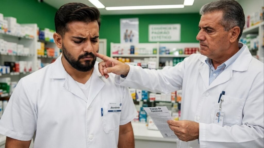 Farmácia é condenada após pressionar vendedor a tirar barba e Justiça vê prática discriminatória no ambiente de trabalho