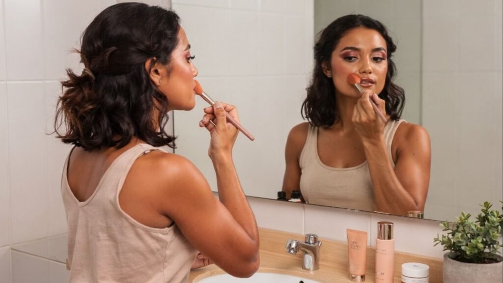 A cor que mistura rosa e laranja na medida certa e transforma qualquer maquiagem em viço instantâneo