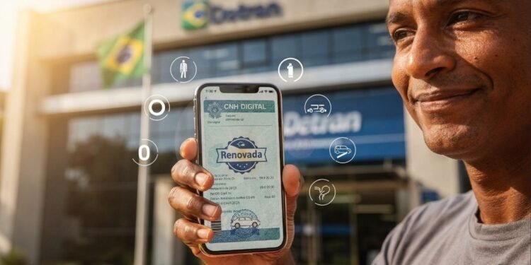 CNH 2026 surpreende motoristas ao liberar renovação automática e gratuita para quem mantém histórico impecável