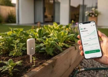 Jardinagem 4.0 alia sensores, IA e clima em tempo real para cuidar das plantas com precisão de laboratório