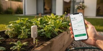 Jardinagem 4.0 alia sensores, IA e clima em tempo real para cuidar das plantas com precisão de laboratório