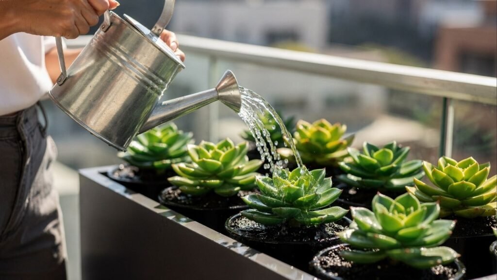 Um detalhe ignorado no verão transforma vasos de suculentas em ambiente perfeito para fungos