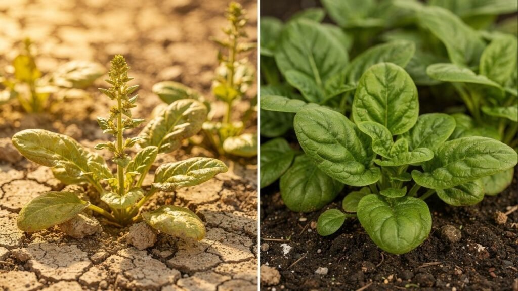 Como plantar espinafre em casa da forma correta e produzir folhas grandes e macias o ano inteiro