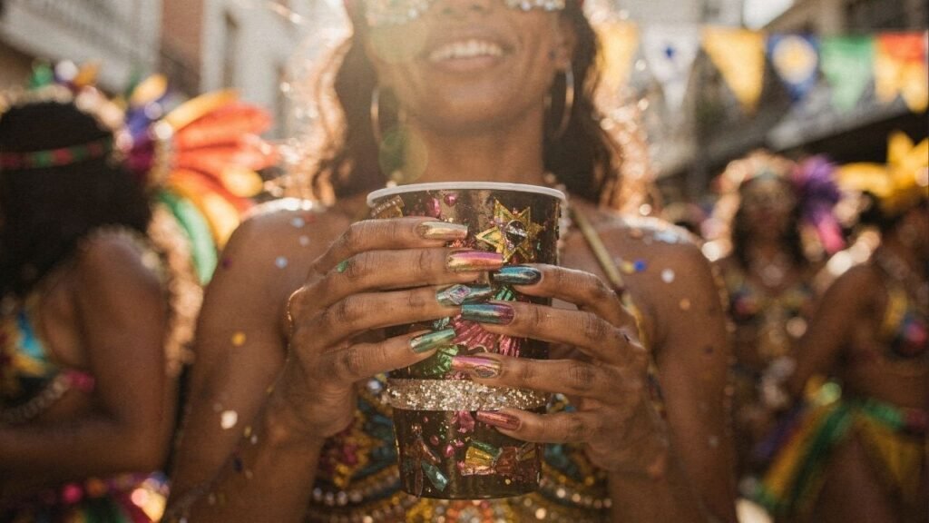 Essa nova técnica de nail art virou febre e pode ser o segredo por trás dos visuais mais marcantes da folia de 2026