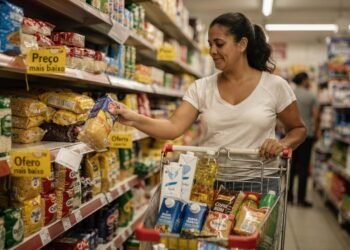 Depois de meses pesando no bolso, a cesta básica fica mais barata e altera o jogo do orçamento