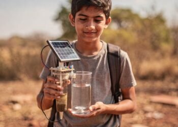 Estudante de 17 anos cria purificador solar que elimina bactérias sem eletricidade e conquista prêmios internacionais