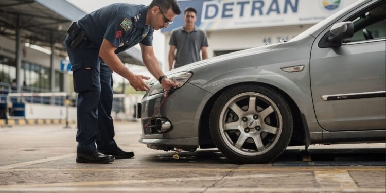 Fiscalização mudou o jogo e carros rebaixados fora do padrão estão perdendo documento e indo direto para o pátio