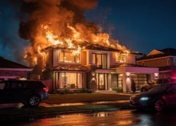 Enquanto todos dormiam, um esquilo danificava a fiação no sótão e dava início a incêndio devastador que deixou família sem casa em poucas horas