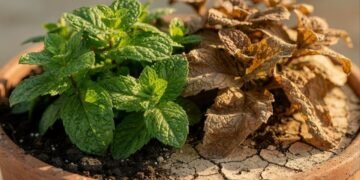 Hortelã secando do nada? Novo alerta expõe o erro silencioso que destrói a planta em dias