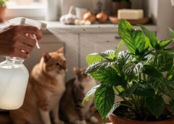 Pragas atacando seus vasos? Veja o método natural que protege plantas e pets ao mesmo tempo