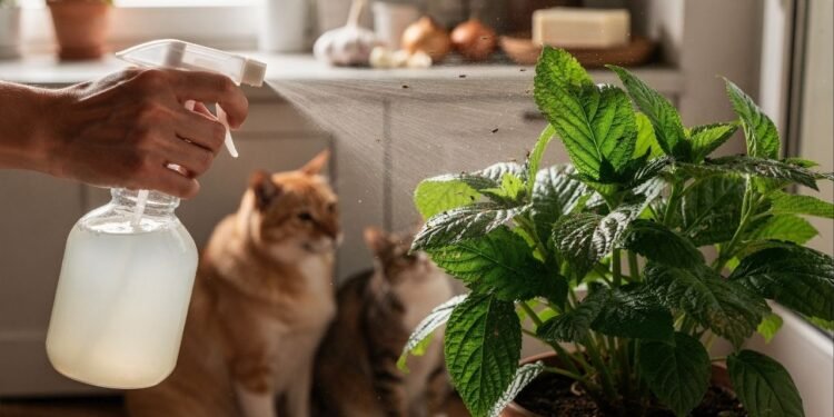 Pragas atacando seus vasos? Veja o método natural que protege plantas e pets ao mesmo tempo