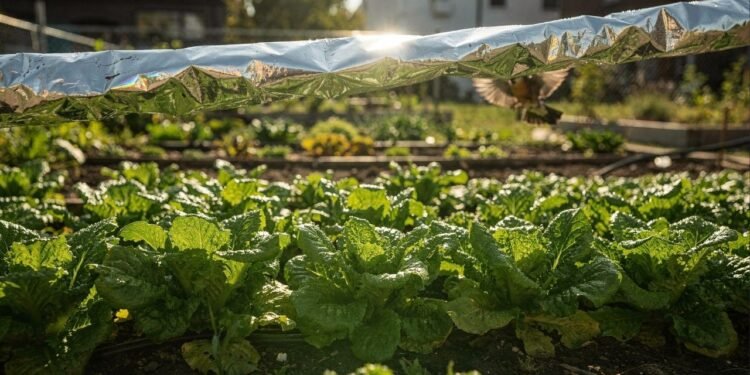 Como proteger frutas e hortaliças usando folhas refletoras e movimento estratégico