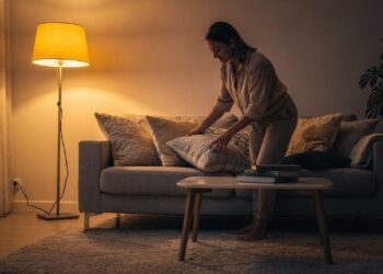 Hábito de limpar a casa à noite funciona como estratégia emocional e melhora o bem-estar